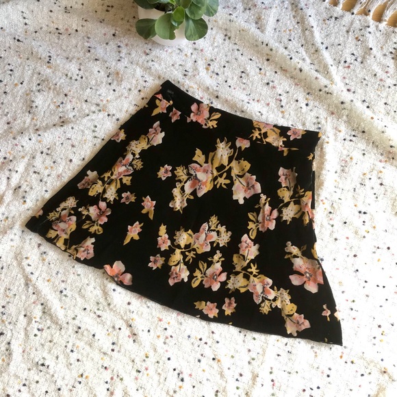 Free People Margaux Velvet Mini Skirt - Picture 5 of 14